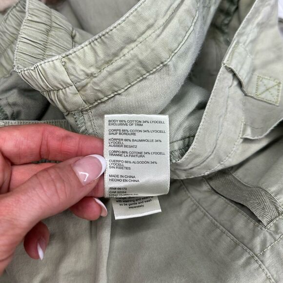 Anthropologie Tactical Utility Cargo Mid Rise Cotton Pants (Size 27) - Picture 11 of 11